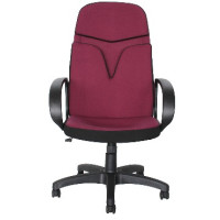 Компьютерное кресло Office-Lab КР56 (С20/С11) бордовый/черный