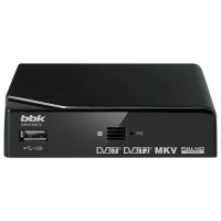 Тюнер DVB-T BBK SMP015HDT2 черный