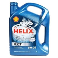 Масло полусинтетическое Shell Helix HX7 5W-30 4 л