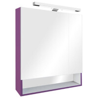 Зеркальный шкаф Roca Gap ZRU9302752 фиолетовый