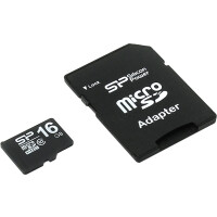 Silicon Power microSD 16Gb Class 10 (SP016GBSTH010V10SP)