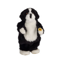 Интерактивная игрушка Party Animals Черная собака Спайк PA0001