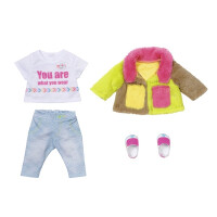 Одежда для кукол Zapf Creation Baby born Модный наряд с меховой курткой 830-154