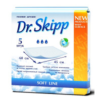 Пеленки Dr. Skipp 60*45 см 5 шт