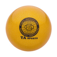 Мяч для художественной гимнастики TA Sport RGB-102 19 желтый