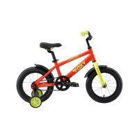 Велосипед Stark 2019 Foxy 14 оранжевый/зеленый H00001394