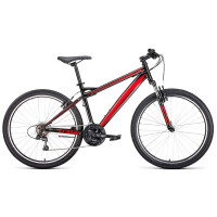 Велосипед Forward Flash 26 1.0 Черный/Красный 19RBK22FW26659