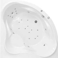 Гидромассажная ванна Aquanet Malta 150x150 6 ф (ш) каркас слив-перели
