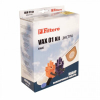 Мешки-пылесборники Filtero VAX 01 (2) Kit Экстра