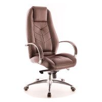 Компьютерное кресло Everprof Drift Full AL M кожа/коричневый