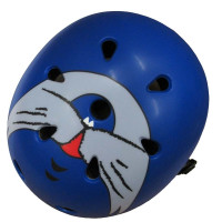 Шлем защитный Stels MTV-12 Кот синий/серый (600072)