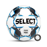 Мяч футбольный Select Contra FIFA 812317 №5 белый/черный/серый/синий