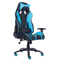 Компьютерное кресло Everprof Lotus S16 черный/голубой