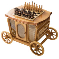 Стол шахматный в виде кареты (slkareta)