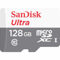 Карта памяти Sandisk SDSQUNS-128G-GN6MN Ultra 80