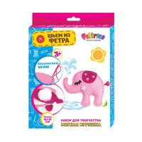 Набор для творчества Feltrica Мягкая игрушка Слон розовый (57964)