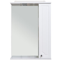 Зеркало-шкаф Rush Crete 60 белый глянец (CRM35060W)