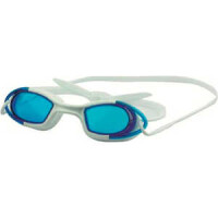 Очки для плавания Atemi N9102M, силикон (бел/гол)
