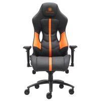 Компьютерное кресло Everprof Jaguar экокожа/ оранжевый/ черный