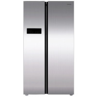 Холодильник Ginzzu NFK-605 стальной