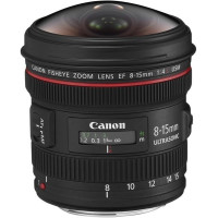 Объектив Canon EF 8-15mm f/4.0L Fisheye USM (4427B005)