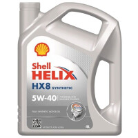 Масло синтетическое Shell Helix HX8 Synthetic 5W-40 4 л
