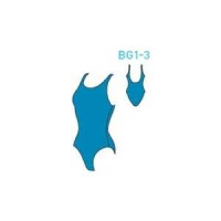 Купальник детский спортивный для бассейна Atemi BG1 3, р-р 34 (голубой)