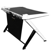 Компьютерный стол DXRacer Gaming Desk черный/белый (GD/1000/NW)