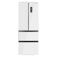 Холодильник Zugel ZRFD361W белое стекло