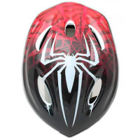 Шлем защитный NovaSport MV5-2 красный/черный паук