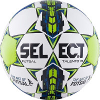 Мяч футзальный Select Futsal Talento 13 белый/зеленый/синий