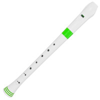 Блокфлейта Nuvo Recorder White/Green (A081278)