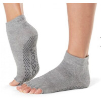 Нескользящие носки ToeSox Ankle S Серый (S01125HTG\HG-OS-CR)