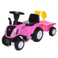 Каталка Babycare New Holland Tractor 658-T / Розовый