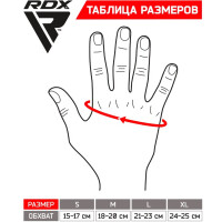 Перчатки для MMA RDX GGR-T7U REX BLUE S