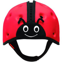 Шлем защитный для малышей SafeheadBABY Божья коровка, розовый 12003
