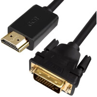 Кабель Greenconnect HDMI-DVI (GCR-HD2DVI1-15.0m)
