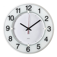 Часы настенные Бюрократ WALLC-R84P белый