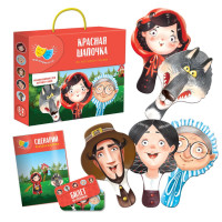 Кукольный театр Vladi Toys Красная шапочка VT1804-09