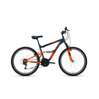Велосипед Altair MTB FS 26 1.0 (2019-2020) серый/оранжевы