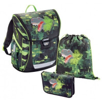 Ранец Step By Step BaggyMax Fabby Green Dino (00138630)
