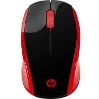 Мышь HP 200 Emprs красный