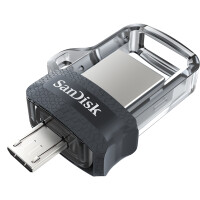 Флеш-диск Sandisk SDDD3-128G-G46 черный