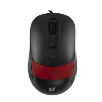 Мышь Oklick 310M черный/красный