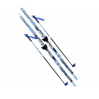 Лыжный комплект STC 75 мм 160 Brados LS Sport 3D black/blue