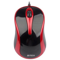 Мышь A4Tech N-360-2 Red/Black USB