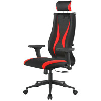 Компьютерное кресло Panairo Event CH-KR черно-красное KR-GEM-CH-K-1