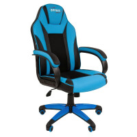 Кресло офисное Brabix Tanto GM-171 черный/голубой (532575)