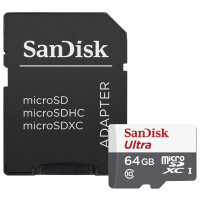 Карта памяти Sandisk SDXC Class10 64Gb (SDSQUNB-064G-GN3MA)