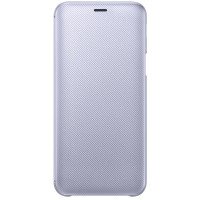 Чехол для телефона Samsung Galaxy J6 Wallet Cover (EF-WJ600CVEGRU) фиолетовый